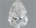 Diamante Natural 0.40 quilates, De pera , Color G, claridad VS1 y certificado GIA