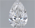 Diamante Natural 0.31 quilates, De pera , Color D, claridad VVS1 y certificado GIA