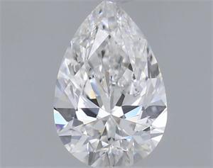 Foto Diamante Natural 0.31 quilates, De pera , Color D, claridad VVS1 y certificado GIA de