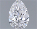 Diamante Natural 0.30 quilates, De pera , Color D, claridad VVS2 y certificado GIA