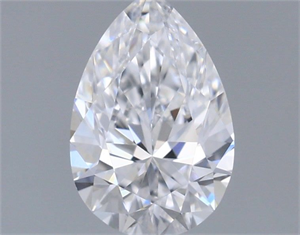 Foto Diamante Natural 0.30 quilates, De pera , Color D, claridad VVS2 y certificado GIA de