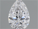Diamante Natural 0.30 quilates, De pera , Color D, claridad VS1 y certificado GIA