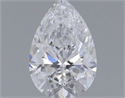 Natural Diamond 0.32 Carats, Pear with  Cut, D Color, VS1 Clarity and Certified by GIA