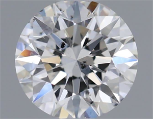 Foto Diamante Natural 0.41 quilates, Redondo , Color F, claridad SI1 y certificado GIA de