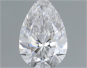 Diamante Natural 0.30 quilates, De pera , Color D, claridad VS1 y certificado GIA