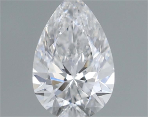 Foto Diamante Natural 0.30 quilates, De pera , Color D, claridad VS1 y certificado GIA de