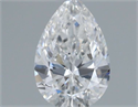 Diamante Natural 0.30 quilates, De pera , Color E, claridad VS1 y certificado GIA