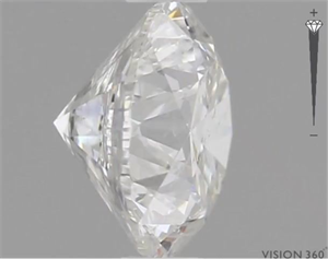 Foto Diamante Natural 0.70 quilates, Redondo , Color E, claridad SI2 y certificado HRD de
