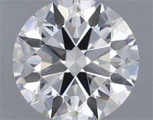 Picture of Natural Diamond 0.40 Carats, Round with Excellent Cut, H Color, VS1 Clarity and Certified by GIA