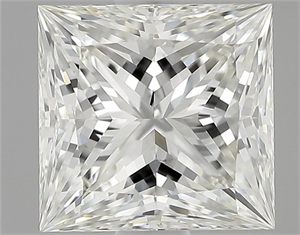 Foto Diamante Natural 1.50 quilates, Princesa , Color I, claridad VS2 y certificado GIA de