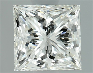 Foto Diamante Natural 1.04 quilates, Princesa , Color I, claridad VS2 y certificado GIA de