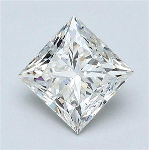 Foto Diamante Natural 1.30 quilates, Princesa , Color J, claridad VS1 y certificado GIA de
