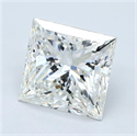 Diamante Natural 3.01 quilates, Princesa , Color I, claridad VVS2 y certificado GIA