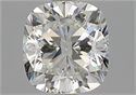 Natural Diamond 1.51 Carats, Cushion with  Cut, I Color, SI1 Clarity and Certified by GIA