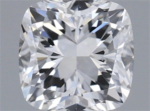 Foto Diamante Natural 0.51 quilates, Del cojín , Color F, claridad VS2 y certificado GIA de