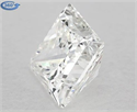 Diamante Natural 0.90 quilates, Princesa , Color I, claridad VVS2 y certificado GIA