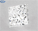 Diamante Natural 0.58 quilates, Princesa , Color E, claridad VS2 y certificado GIA