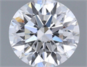 Diamante Natural 0.44 quilates, Redondo , Color E, claridad IF y certificado GIA