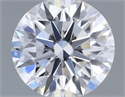Natural Diamond 0.40 Carats, Round with Excellent Cut, E Color, IF Clarity and Certified by GIA