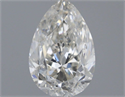 Natural Diamond 1.01 Carats, Pear with  Cut, K Color, SI2 Clarity and Certified by GIA