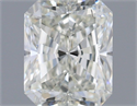Natural Diamond 1.01 Carats, Radiant with  Cut, K Color, VVS2 Clarity and Certified by GIA