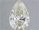 Diamante Natural 1.02 quilates, De pera , Color L, claridad VVS1 y certificado GIA