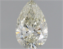 Natural Diamond 1.02 Carats, Pear with  Cut, L Color, SI1 Clarity and Certified by GIA