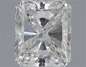 Picture of Natural Diamond 1.01 Carats, Radiant with  Cut, I Color, VVS1 Clarity and Certified by GIA
