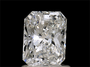 Foto Diamante Natural 1.56 quilates, Radiante , Color I, claridad SI1 y certificado GIA de