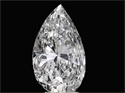 Natural Diamond 6.01 Carats, Pear with  Cut, F Color, SI2 Clarity and Certified by GIA