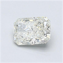 Diamante Natural 0.70 quilates, Radiante , Color J, claridad SI2 y certificado GIA