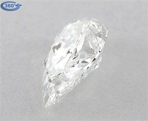 Picture of Natural Diamond 2.00 Carats, Pear with  Cut, F Color, VS2 Clarity and Certified by GIA