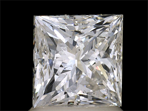 Foto Diamante Natural 1.96 quilates, Princesa , Color I, claridad SI1 y certificado GIA de