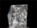 Natural Diamond 1.70 Carats, Princess with  Cut, H Color, I2 Clarity and Certified by GIA
