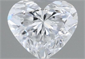 Natural Diamond 0.30 Carats, Heart with  Cut, D Color, VS1 Clarity and Certified by GIA