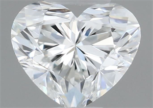 Picture of Natural Diamond 0.39 Carats, Heart with  Cut, G Color, VS2 Clarity and Certified by GIA