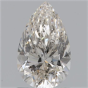 Natural Diamond 1.05 Carats, Pear with  Cut, J Color, SI2 Clarity and Certified by GIA