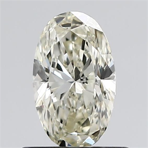 Picture of Natural Diamond 0.70 Carats, Oval with  Cut, M Color, VVS2 Clarity and Certified by GIA