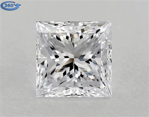 Picture of Natural Diamond 2.01 Carats, Princess with  Cut, G Color, VS1 Clarity and Certified by GIA