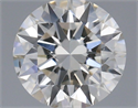 Natural Diamond 0.50 Carats, Round with Excellent Cut, I Color, SI2 Clarity and Certified by IGI