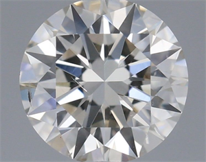 Picture of Natural Diamond 0.50 Carats, Round with Excellent Cut, I Color, SI2 Clarity and Certified by IGI