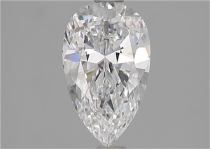 Picture of Natural Diamond 1.31 Carats, Pear with  Cut, D Color, VVS1 Clarity and Certified by GIA
