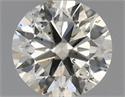Natural Diamond 0.50 Carats, Round with Excellent Cut, I Color, SI2 Clarity and Certified by IGI