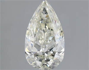 Picture of Natural Diamond 1.00 Carats, Pear with  Cut, J Color, SI1 Clarity and Certified by IGI