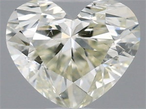 Foto Diamante Natural 0.30 quilates, Corazón , Color M, claridad SI1 y certificado GIA de