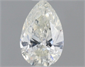 Diamante Natural 0.30 quilates, De pera , Color K, claridad SI1 y certificado GIA