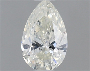 Foto Diamante Natural 0.30 quilates, De pera , Color K, claridad SI1 y certificado GIA de