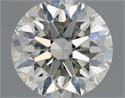 Natural Diamond 0.51 Carats, Round with Excellent Cut, I Color, SI2 Clarity and Certified by IGI