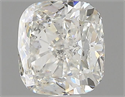Natural Diamond 0.80 Carats, Cushion with  Cut, H Color, SI2 Clarity and Certified by GIA