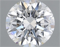 Diamante Natural 0.70 quilates, Redondo , Color D, claridad SI2 y certificado GIA